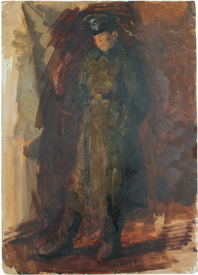 Ряжский Георгий Георгиевич. Портрет немецкого офицера 